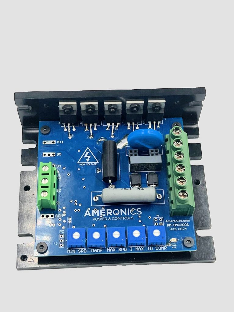 Low voltage DC drive for efficient motion control in industrial automation