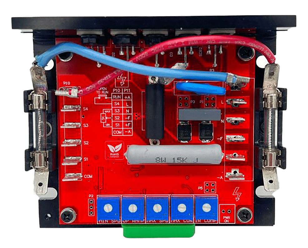 RedVolt 1P - front angle view