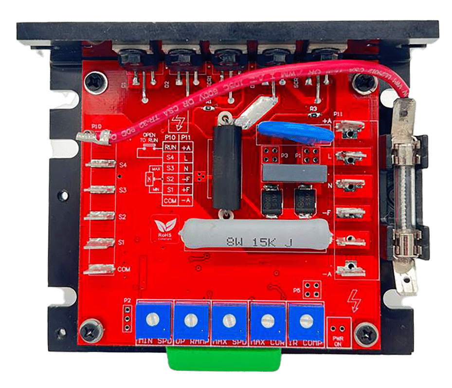 RedVolt 1P - close-up detail